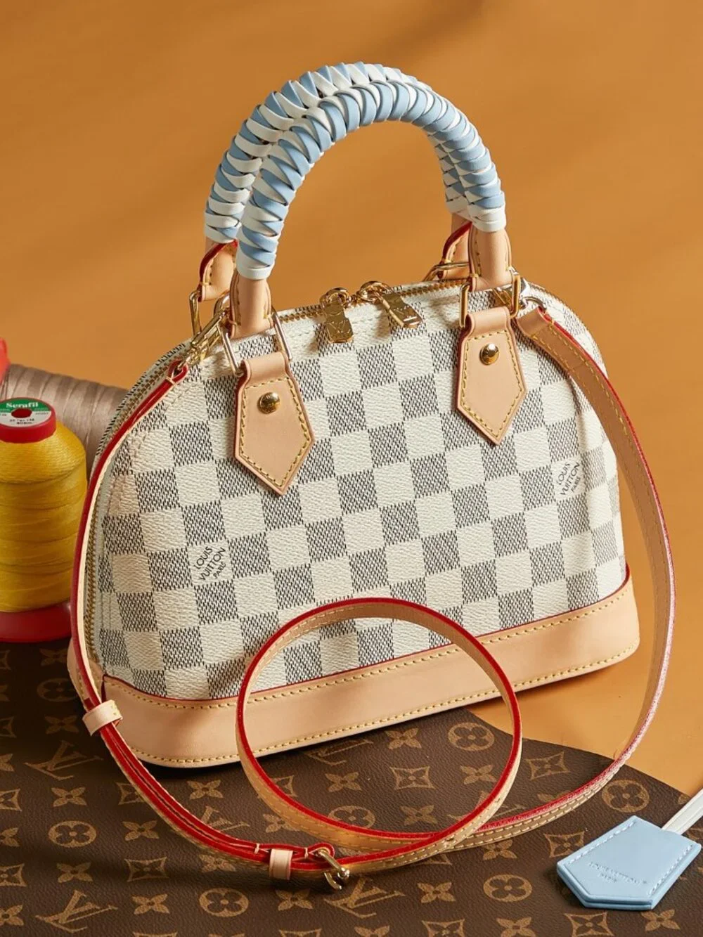 Louis Vuitton Alma BB Damier Azur